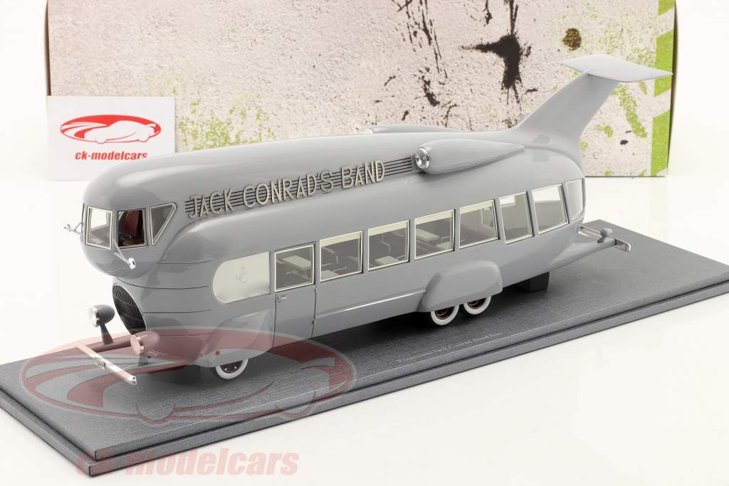 Paramount Jack Conrad Band bus year 1935 grey 1:43 AutoCult