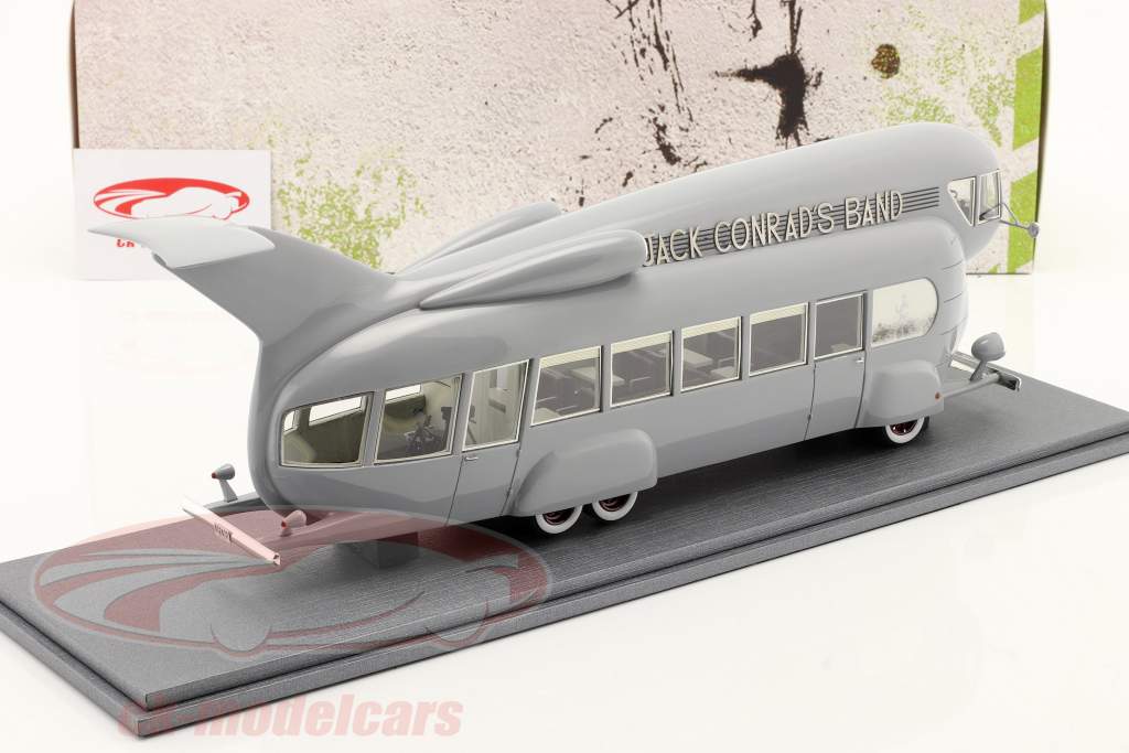 Paramount Jack Conrad Band bus year 1935 grey 1:43 AutoCult