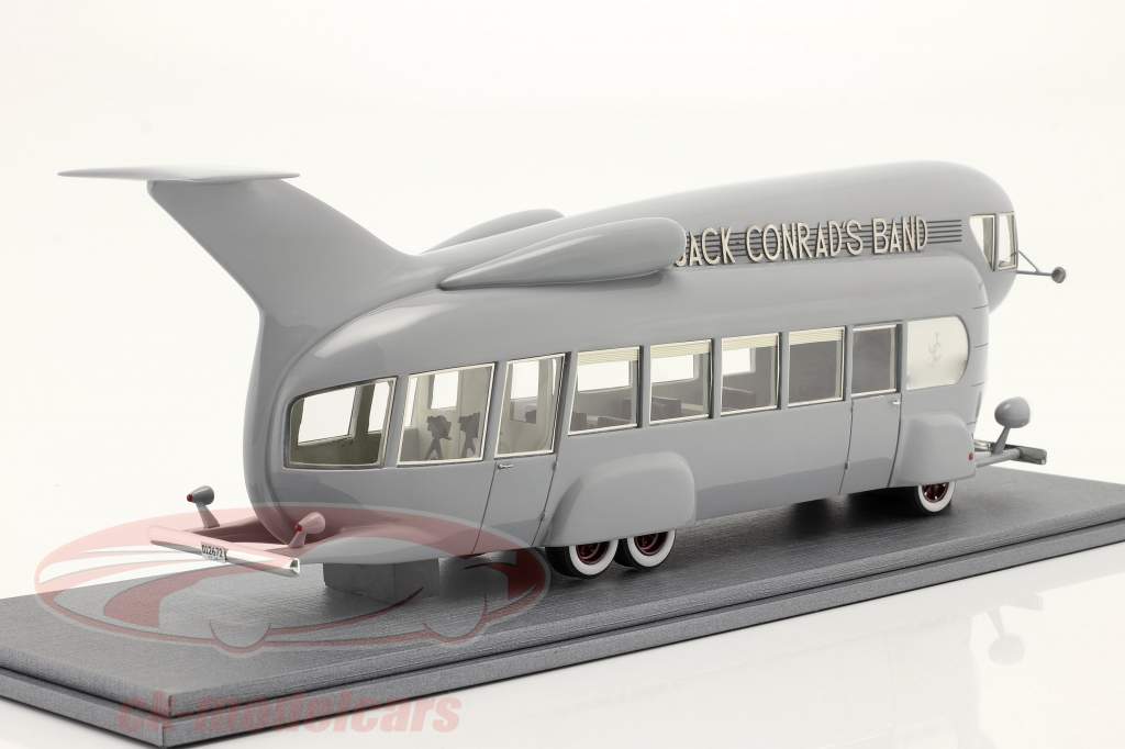 Paramount Jack Conrad Band bus year 1935 grey 1:43 AutoCult