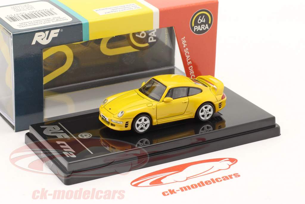 Porsche RUF CTR2 LHD ブロッサムイエロー 1:64 Paragon Models