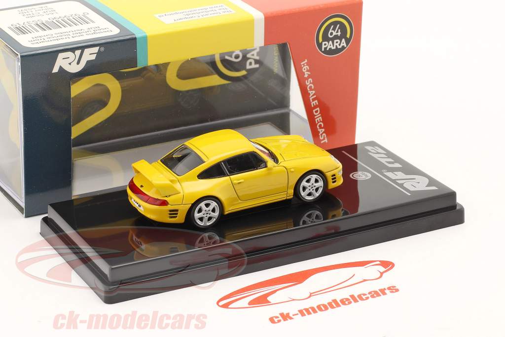 Porsche RUF CTR2 LHD ブロッサムイエロー 1:64 Paragon Models