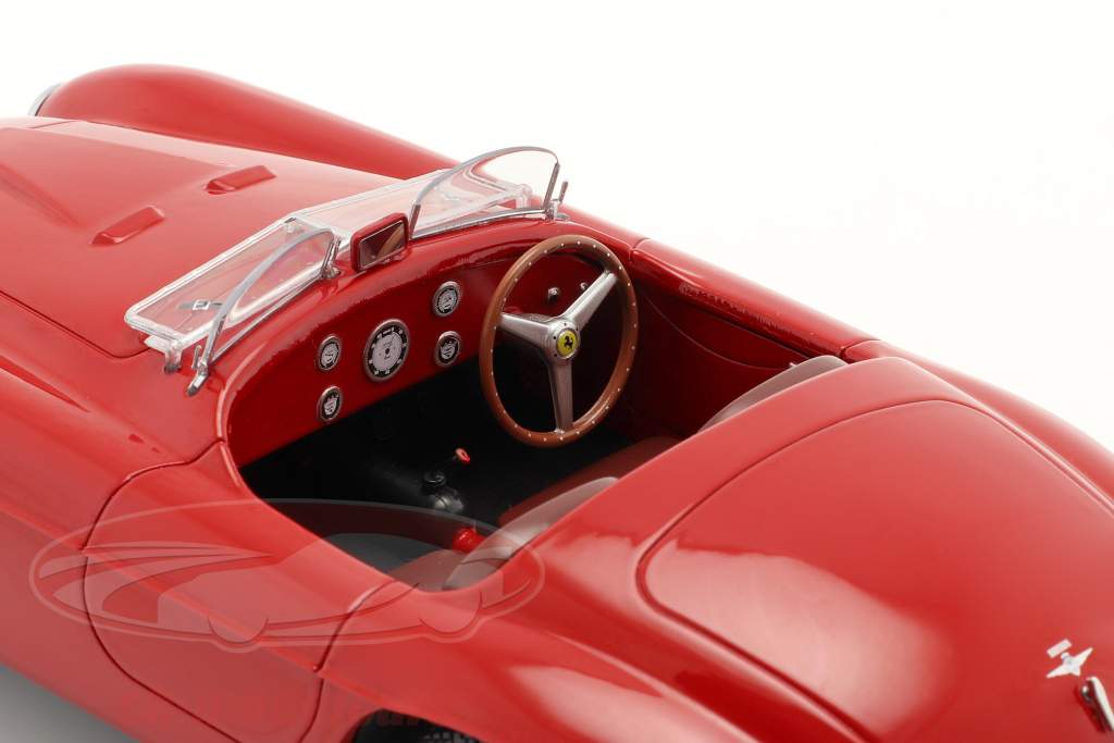 Ferrari 166 MM Barchetta 建設年 1949 赤 1:18 KK-Scale