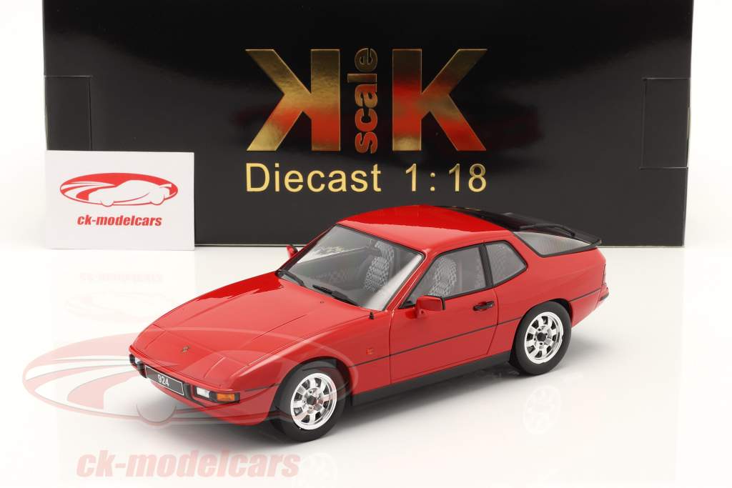 Porsche 924 Año de construcción 1985 rojo 1:18 KK-Scale