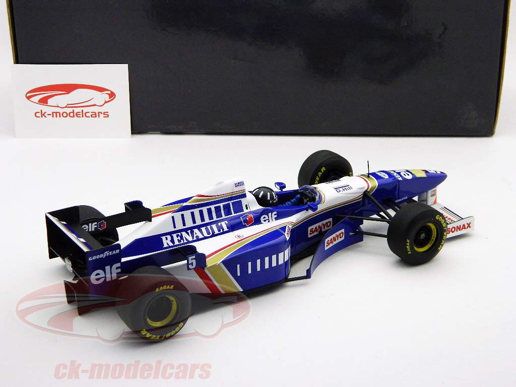 D. Hill Williams Renault FW18 Formula 1 Campione del Mondo 1996 1:18 Minichamps