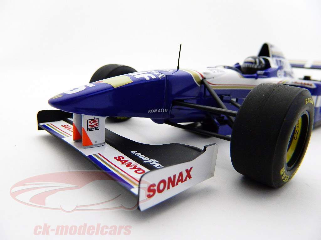 D. Hill Williams Renault FW18 Formula 1 Campione del Mondo 1996 1:18 Minichamps