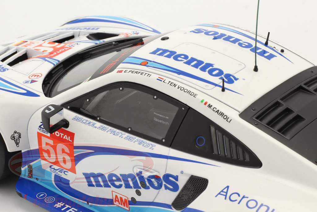 Porsche 911 RSR Mentos #56 24h LeMans 2020 Team Project 1 1:18 Ixo