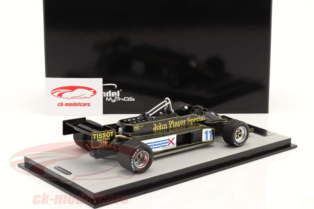 Elio de Angelis Lotus 87 #11 4th Italian GP formula 1 1981 1:18 Tecnomodel