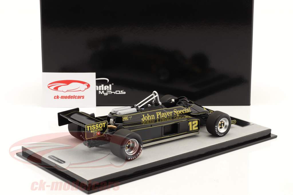 Nigel Mansell Lotus 87 #12 4 Las Vegas GP formel 1 1981 1:18 Tecnomodel