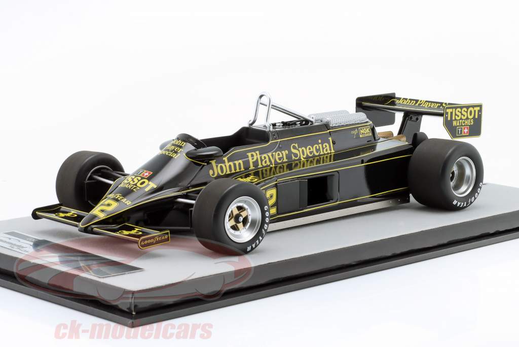 Nigel Mansell Lotus 87 #12 4to Las Vegas GP fórmula 1 1981 1:18 Tecnomodel