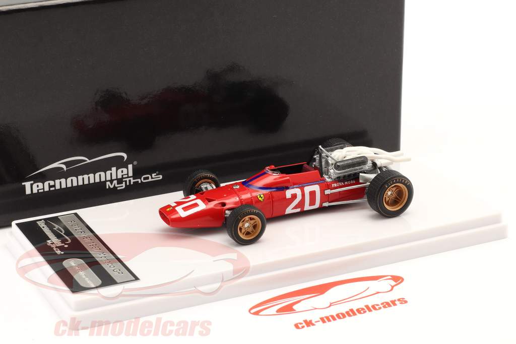 Chris Amon Ferrari 312/67 #20 3 Monaco GP formel 1 1967 1:43 Tecnomodel