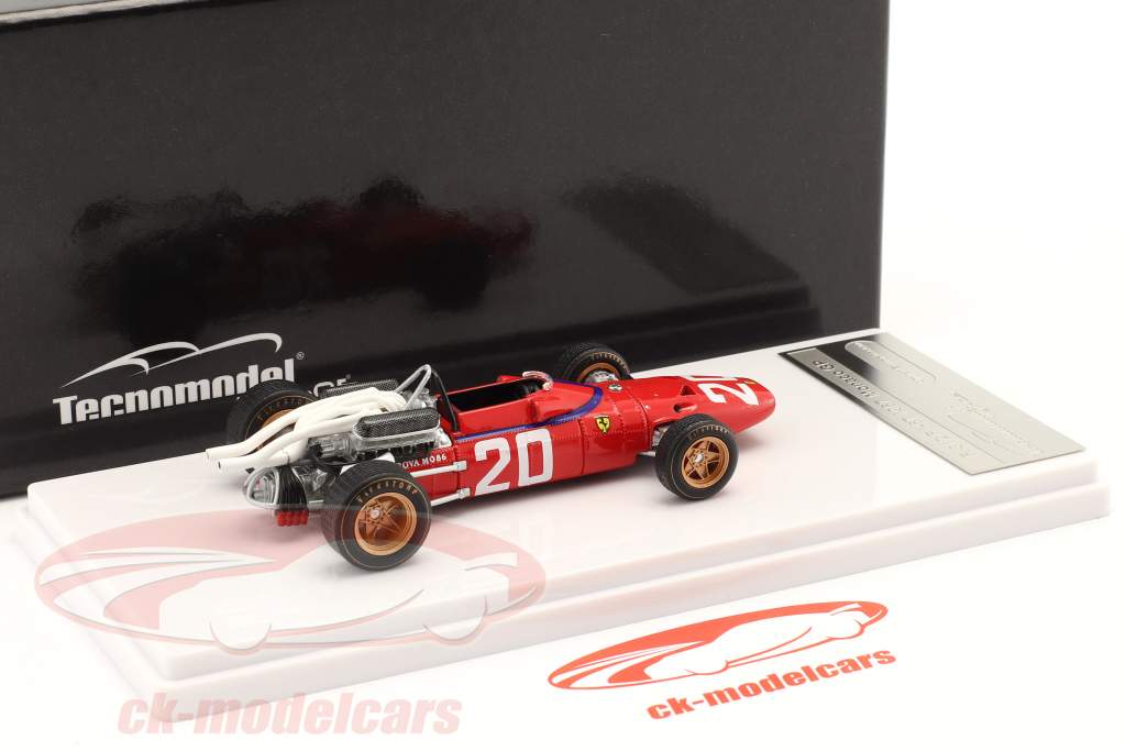 Chris Amon Ferrari 312/67 #20 3rd Monaco GP formula 1 1967 1:43 Tecnomodel