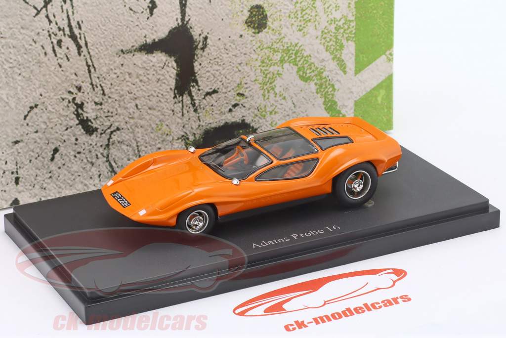Adams Probe 16 Année de construction 1969 orange 1:43 AutoCult