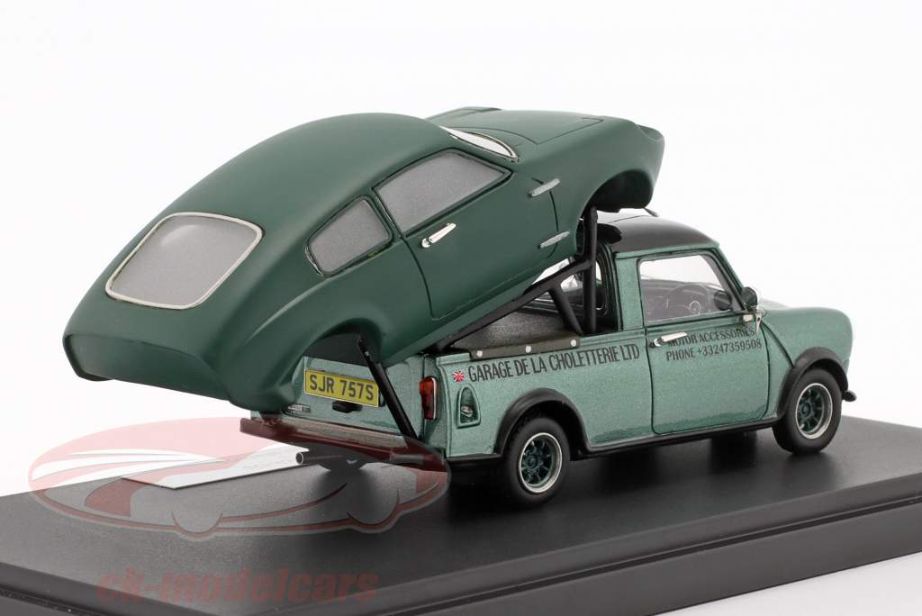 Mini Pick-Up & Mini Marcos зеленый металлический / темно-зеленый 1:43 Matrix