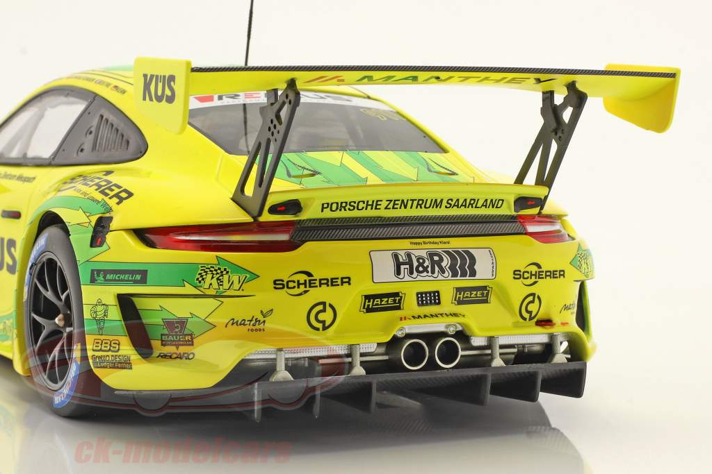 Porsche 911 GT3 R #911 gagnant 24h Nürburgring 2021 Manthey Grello 1:18 Minichamps