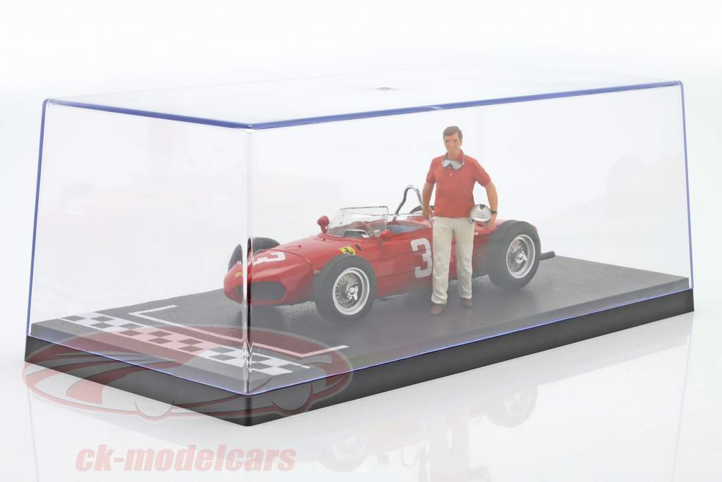 6 stuks vitrines met Start / Finish Line 1:18 Triple9