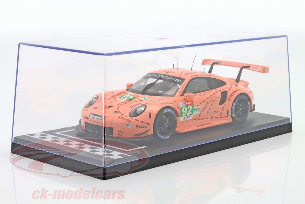 Single collector showcase Start/Finish Line print 1:18 Triple9