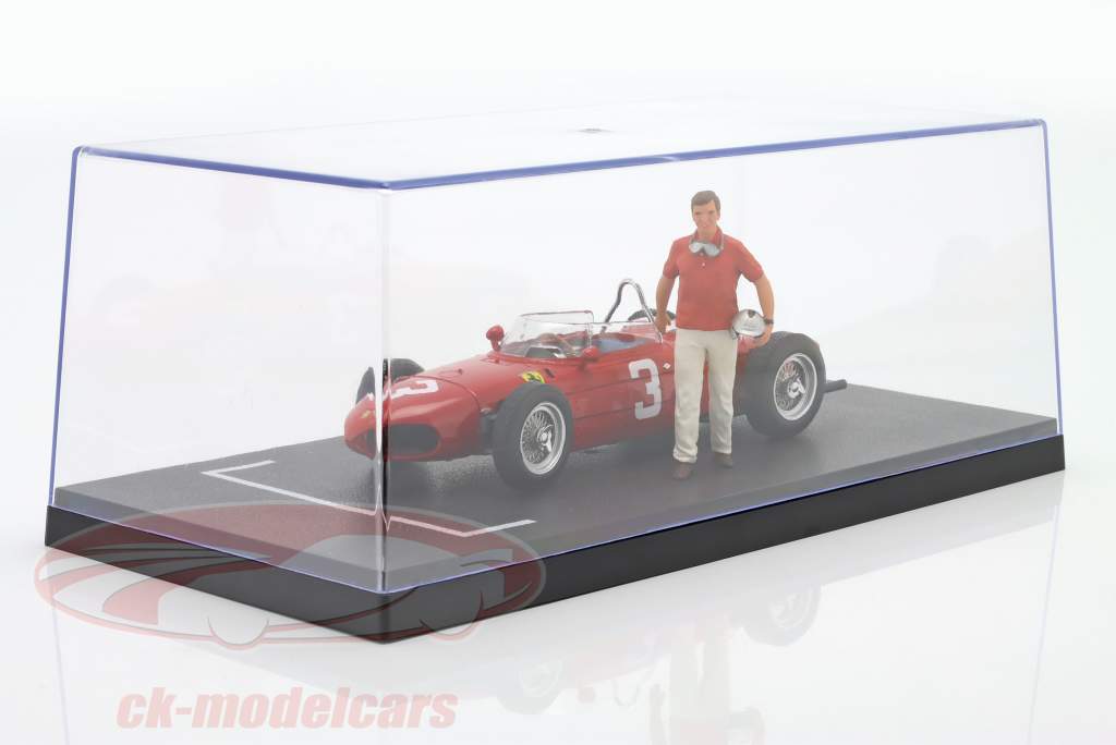 6 stuks vitrines met startopstelling 1:18 Triple9