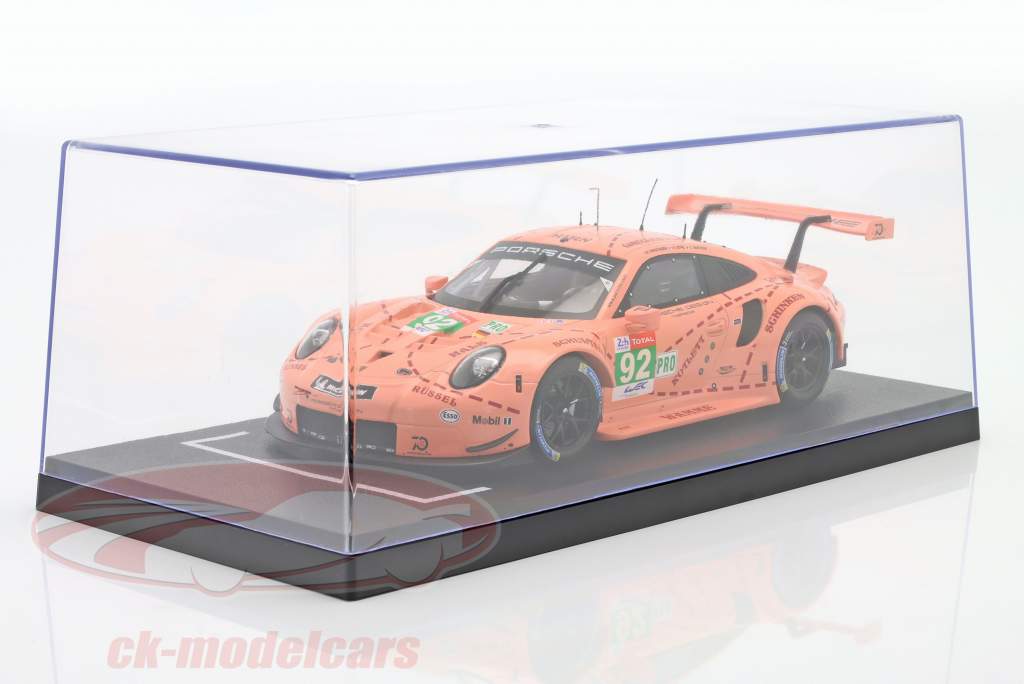 Vitrina singola con griglia di partenza 1:18 Triple9