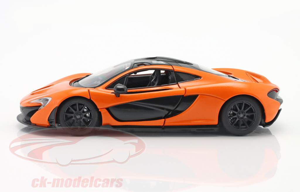 McLaren P1 year 2017 orange 1:24 Rastar