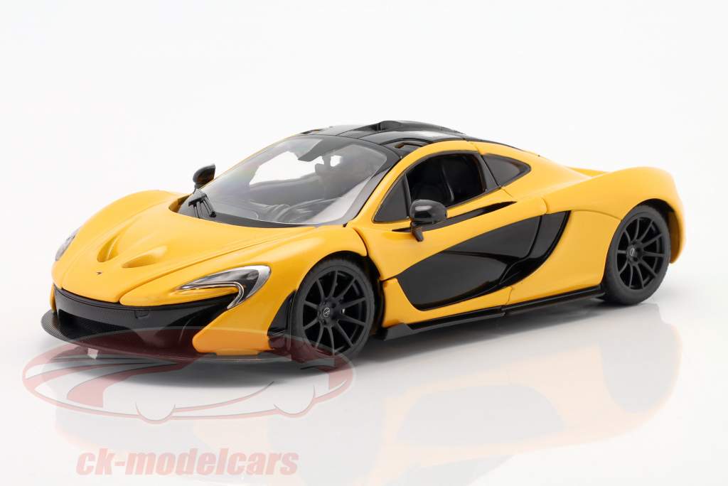 McLaren P1 Год постройки 2017 желтый 1:24 Rastar