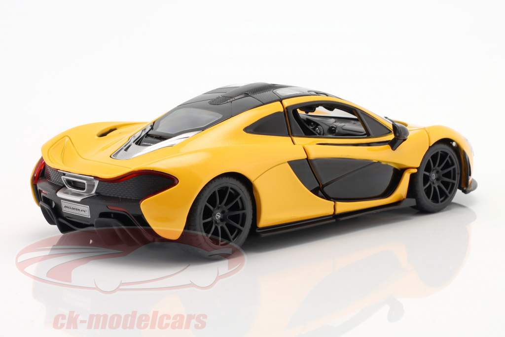 McLaren P1 Год постройки 2017 желтый 1:24 Rastar