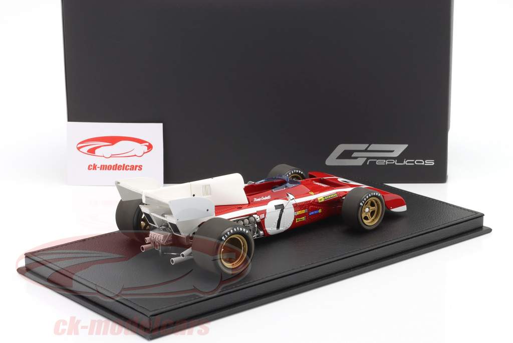 Mario Andretti Ferrari 312B2 #7 4th South Africa GP formula 1 1972 1:18 GP Replicas