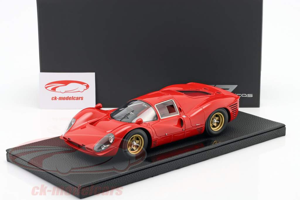 Ferrari 330 P4 Press version 1967 red 1:18 GP Replicas