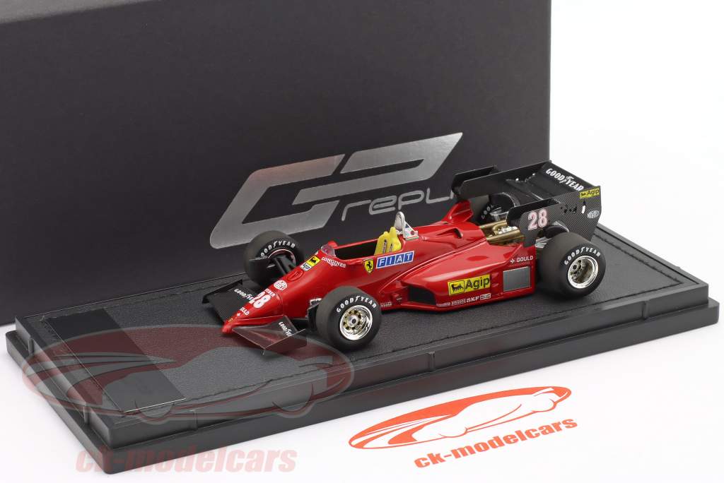 GP Replicas 1:43 Rene Arnoux Ferrari 126C4 #28 formula 1