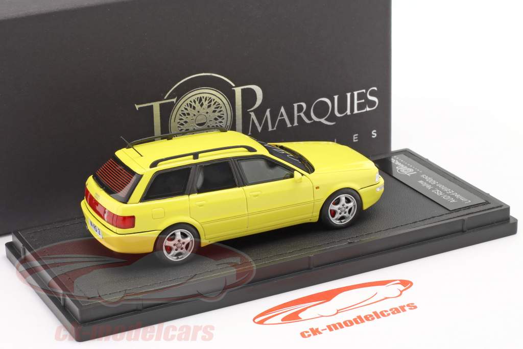 Audi Avant RS2 建设年份 1994 黄色的 1:43 TopMarques
