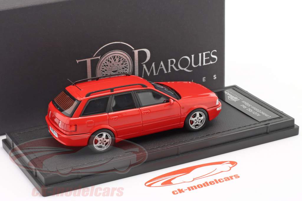 Audi Avant RS2 Año de construcción 1994 rojo 1:43 TopMarques