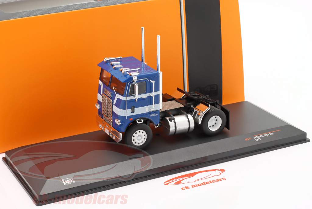 Freightliner COE Année de construction 1976 bleu / blanc 1:43 Ixo