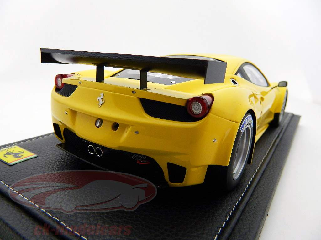 特価 BBR (1/18) フェラーリ 458 Italia GT2 BBR Models 1:18 Ferrari 458 Italia GT2 2011 giallo modena