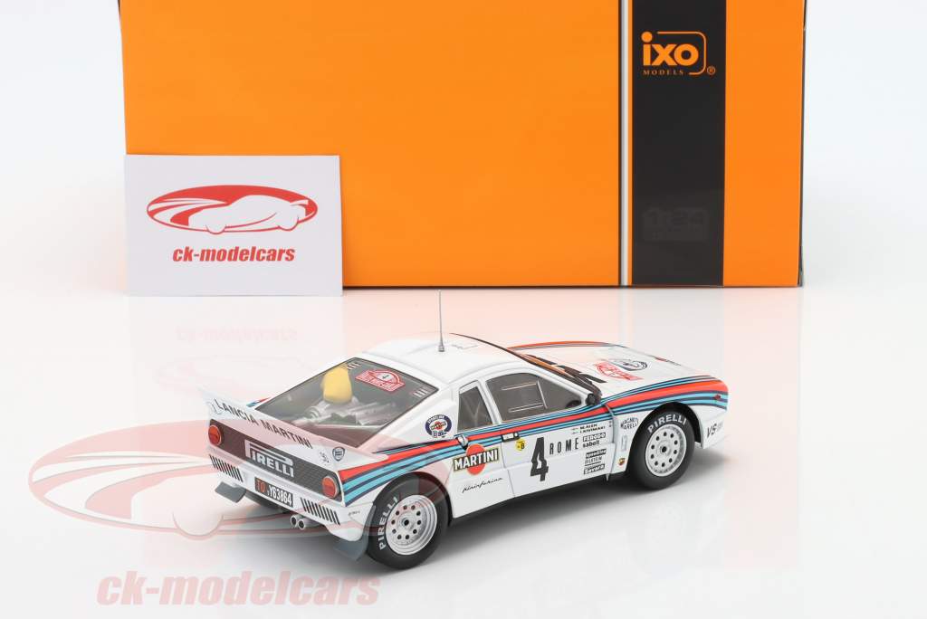 Lancia Rally 037 #4 2 Rallye Monte Carlo 1983 Alen, Kivimäki 1:24 Ixo