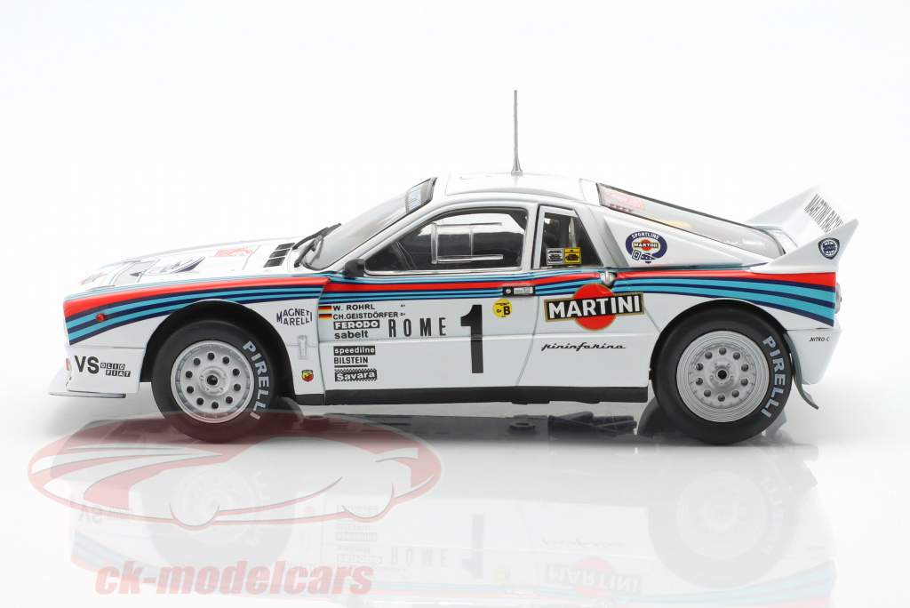 Lancia Rally 037 #1 gagnant Rallye Monte Carlo 1983 Röhrl, Geistdörfer 1:24 Ixo