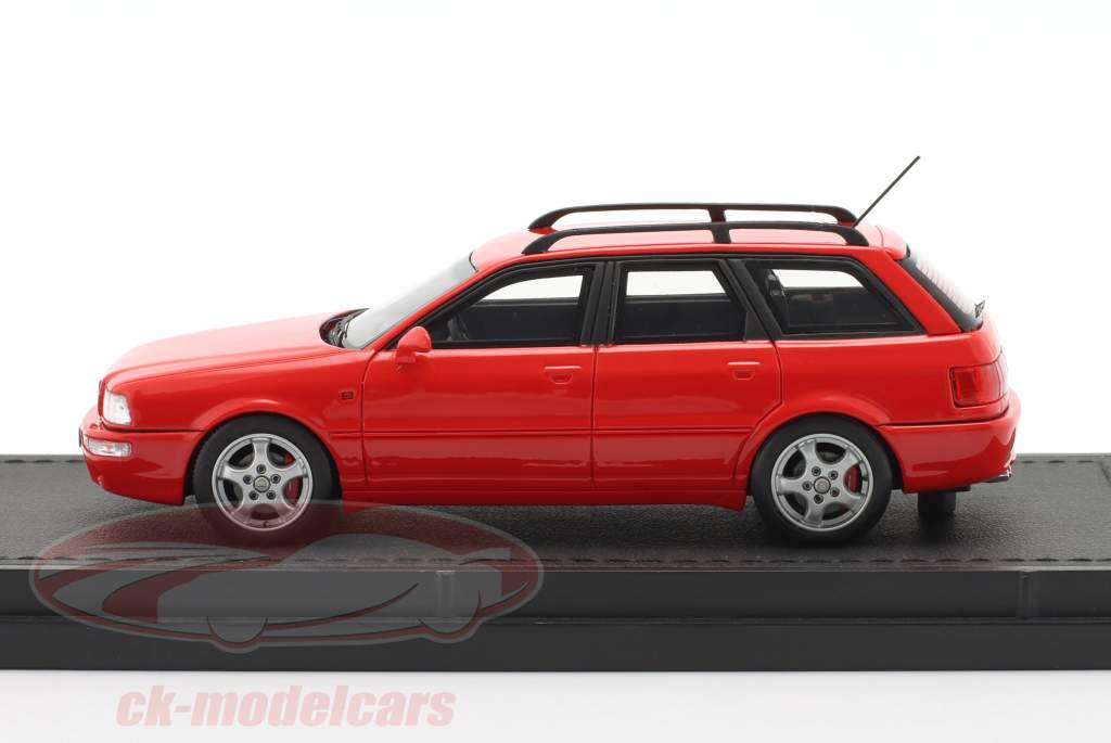 Audi Avant RS2 Byggeår 1994 rød 1:43 TopMarques