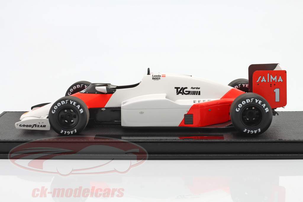 Niki Lauda McLaren MP4/2B #1 formule 1 1985 1:18 GP Replicas