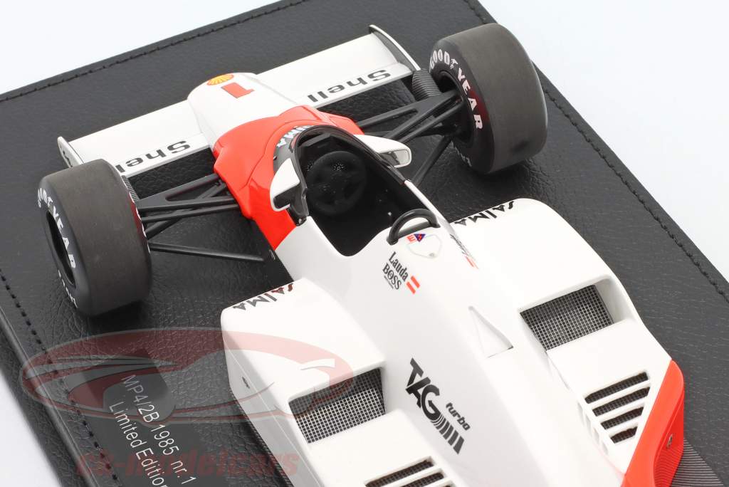 Niki Lauda McLaren MP4/2B #1 formule 1 1985 1:18 GP Replicas