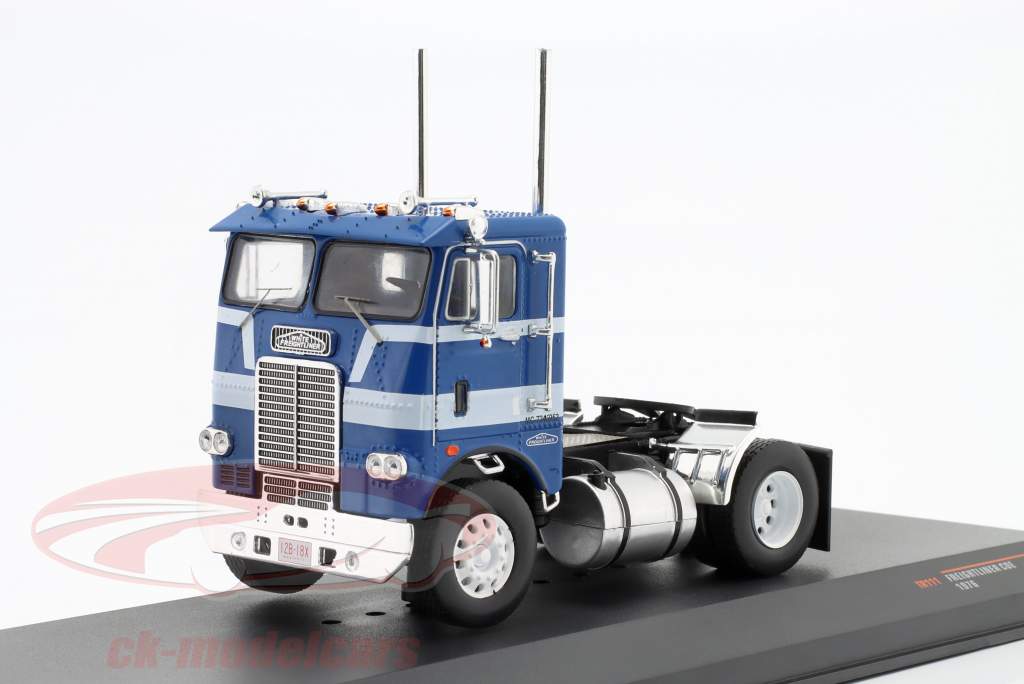 Freightliner COE Année de construction 1976 bleu / blanc 1:43 Ixo