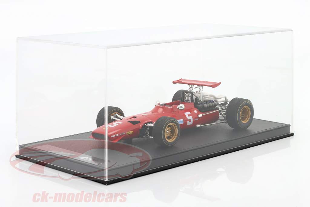 Chris Amon Ferrari 312 #5 2do británico GP fórmula 1 1968 1:18 GP Replicas