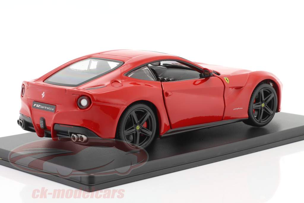 Ferrari F12 Berlinetta Année de construction 2012 rouge 1:24 Bburago