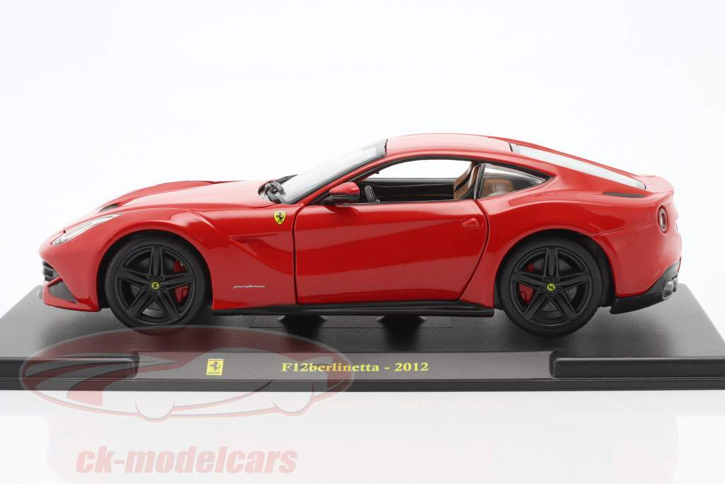 Ferrari F12 Berlinetta Année de construction 2012 rouge 1:24 Bburago