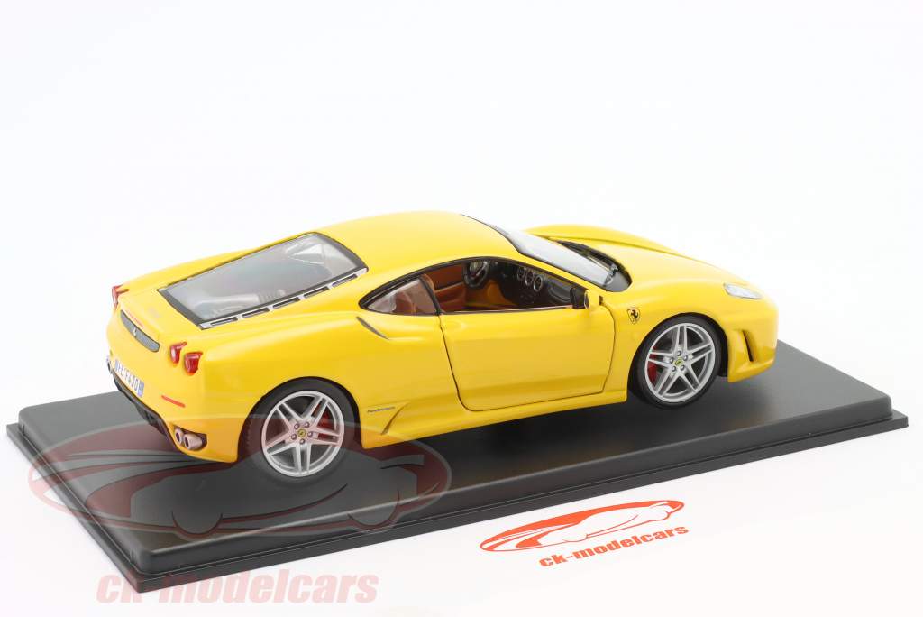 Ferrari F430 Année de construction 2004 Jaune 1:24 Bburago