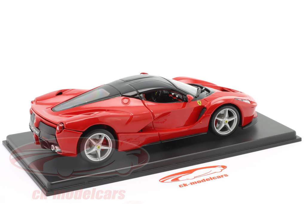 Ferrari LaFerrari Byggeår 2013 rød / sort 1:24 Bburago