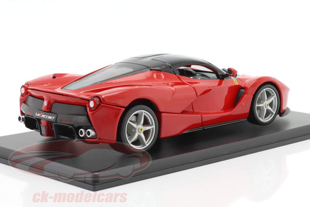 Ferrari LaFerrari Année de construction 2013 rouge / le noir 1:24 Bburago