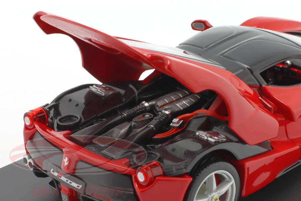 Ferrari LaFerrari year 2013 red / black 1:24 Bburago