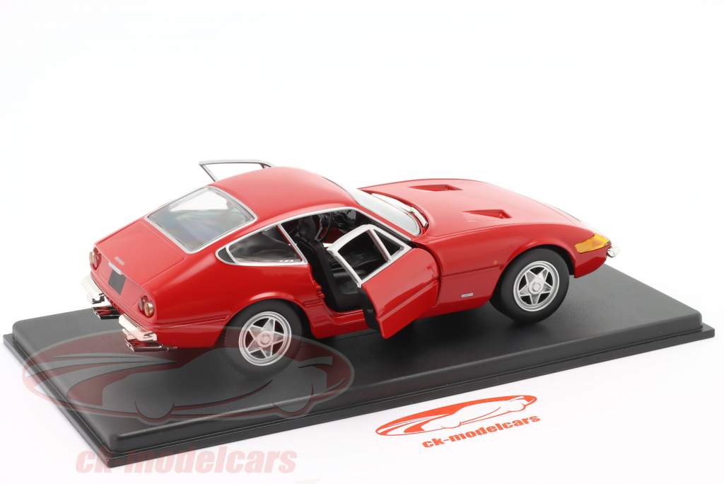 Ferrari 365 GTB/4 Année de construction 1968 rouge 1:24 Bburago