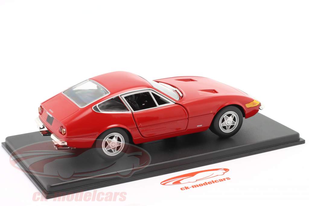 Ferrari 365 GTB/4 Année de construction 1968 rouge 1:24 Bburago