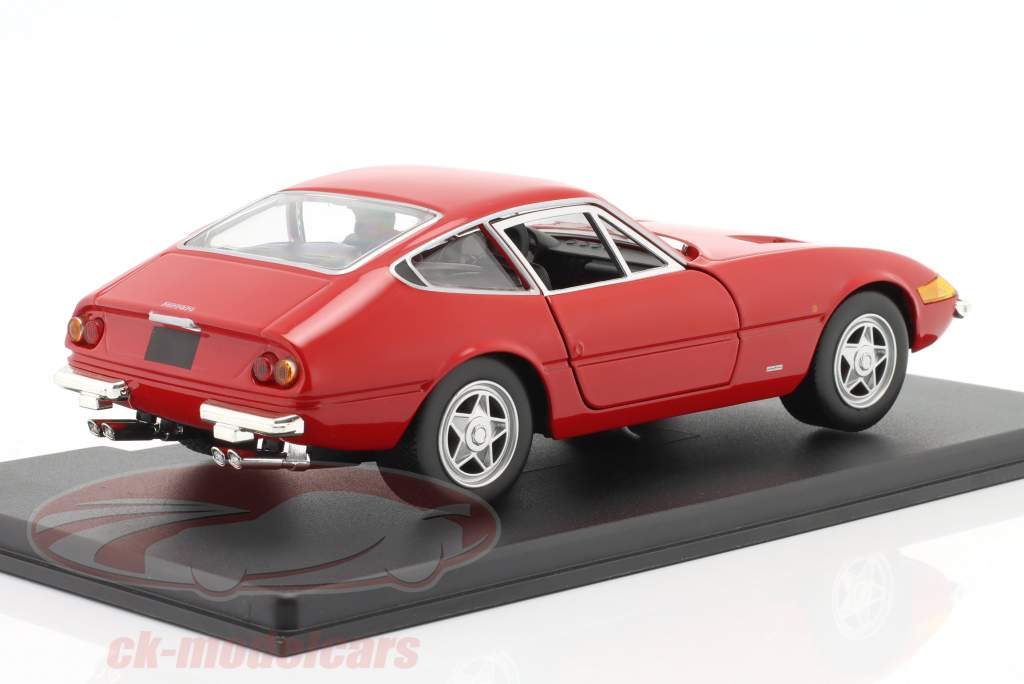 Ferrari 365 GTB/4 Année de construction 1968 rouge 1:24 Bburago
