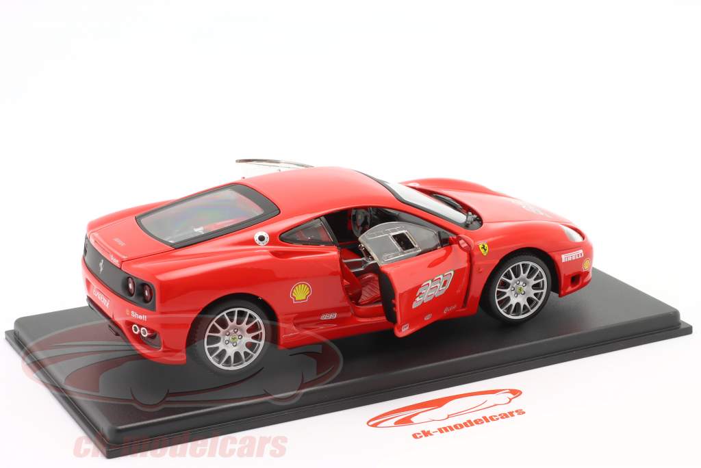 Ferrari 360 Challenge Año de construcción 2000 rojo 1:24 Bburago