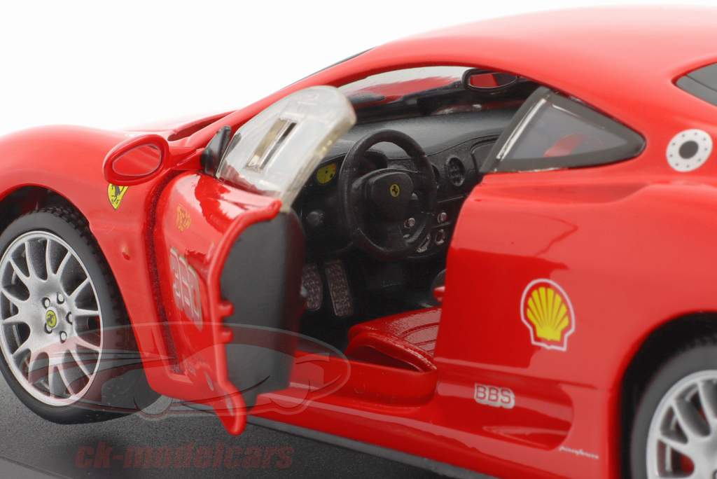 Ferrari 360 Challenge year 2000 red 1:24 Bburago